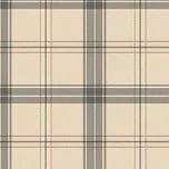 Alfa Tartan Kumaş Dokulu Duvar Kağıdı, 3714-3 Kum Beji renk, doku yakın plan