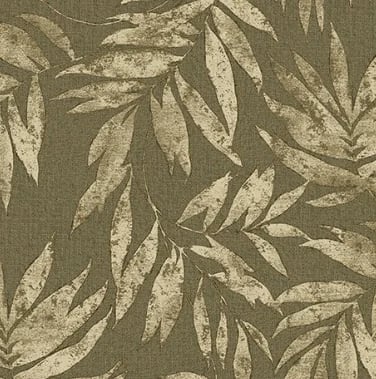 Ephes Defne Botanik Desenli Duvar Kağıdı, 1012-3 Zeytin Yeşili renk, doku yakın plan