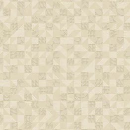 Icon Mozaik Geometrik Desenli Duvar Kağıdı, 24106-4 Kum Beji renk, doku yakın plan