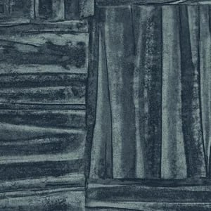 Muse Hasır Örgü Doğal Dokulu Duvar Kağıdı, 25101-6 Gece Mavisi renk, doku yakın plan