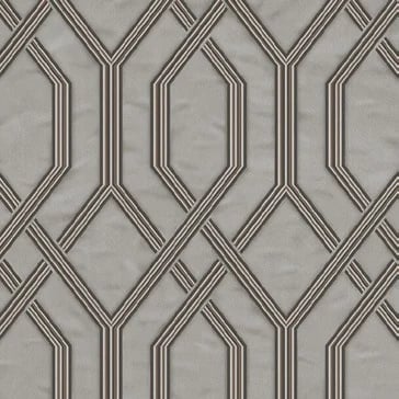 Vera Kafes Geometrik Desenli Duvar Kağıdı, 1502-5 Füme renk, doku yakın plan