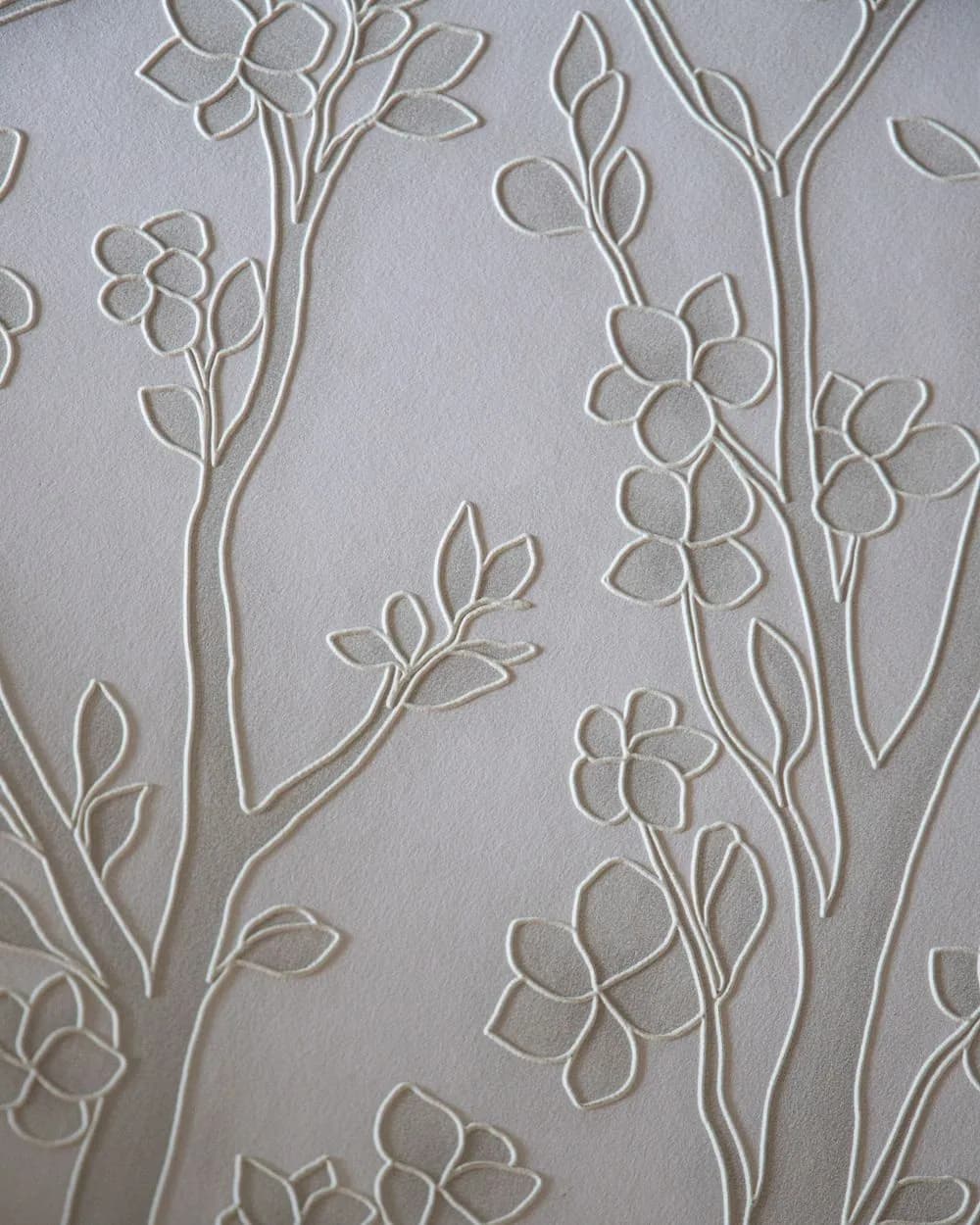 Gofre Fidan Kabartmalı Panel Duvar Kağıdı, GF1012