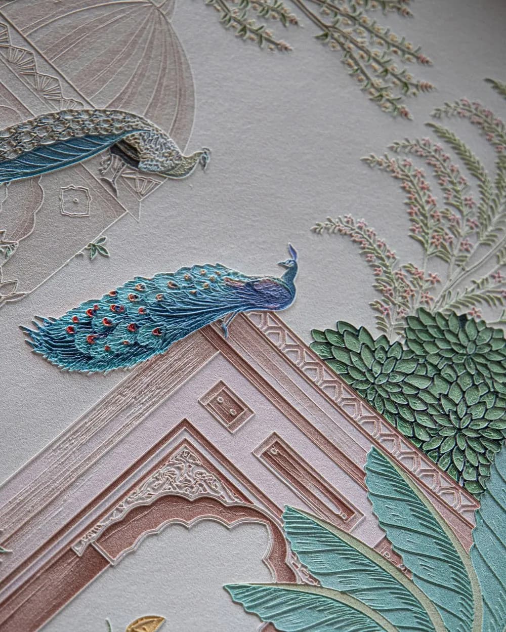 Gofre Kemer Kabartmalı Panel Duvar Kağıdı, GF1019