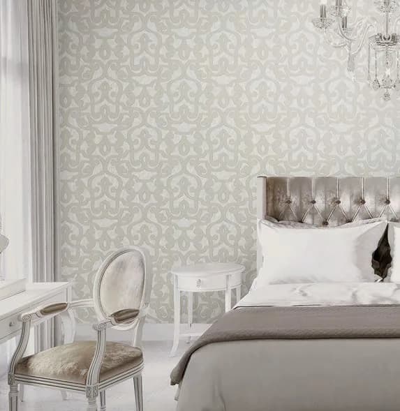 Seven Arabesk Damask Desenli Duvar Kağıdı, 7810-2