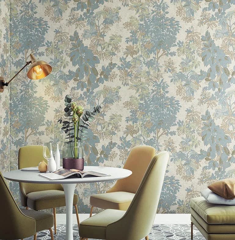 Tropicano Orman Botanik Desenli Duvar Kağıdı, 9907-3